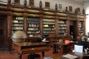 De bibliotheek in het Palazzo Nuovo