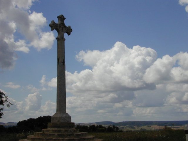 Kruisbeeld nabij Vzelay