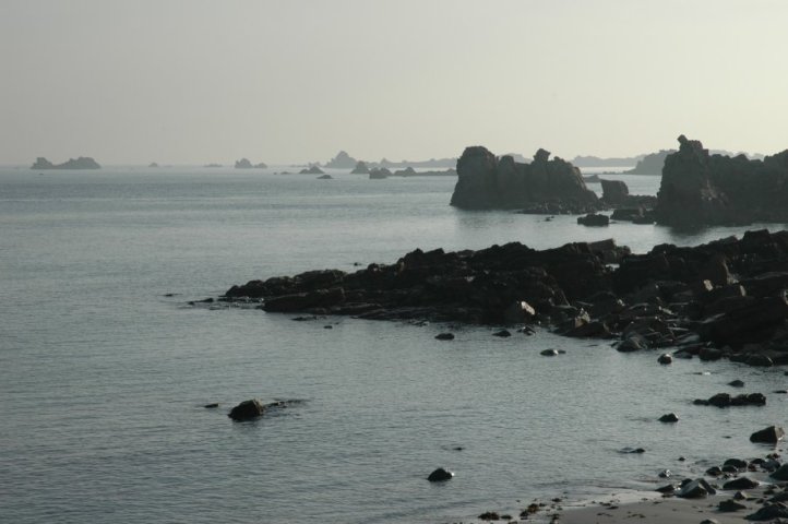 Kust nabij Port Bugale