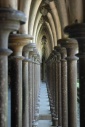 Abdij van Mont-St-Michel: kloostergang