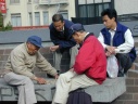 San Francisco: Mah-jong spelers in China Town