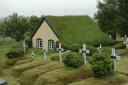 Turfkerkje en kerkhof van Hof