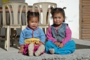 Kinderen in Satti (terug van de Nubravallei)