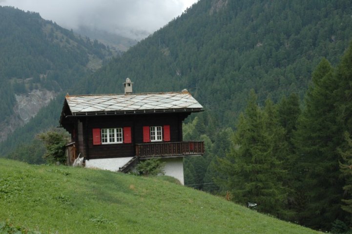 Alpenhuisje nabij Zermatt