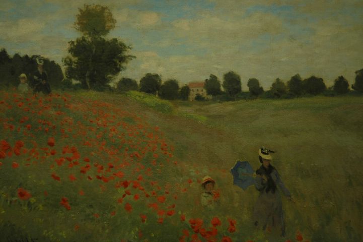 Claude Monet: Les coquelicots  Argenteuil