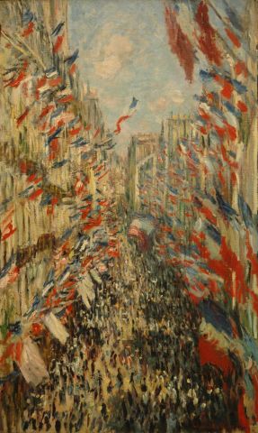 Claude Monet: La Rue Montorgueil