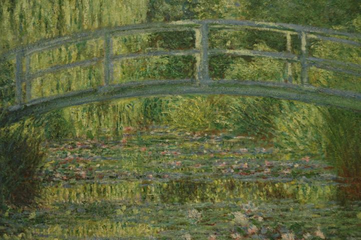 Claude Monet: Le bassin aux numphas, harmonie verte