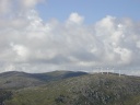 Windmolenpark in Sierra de Barbanza